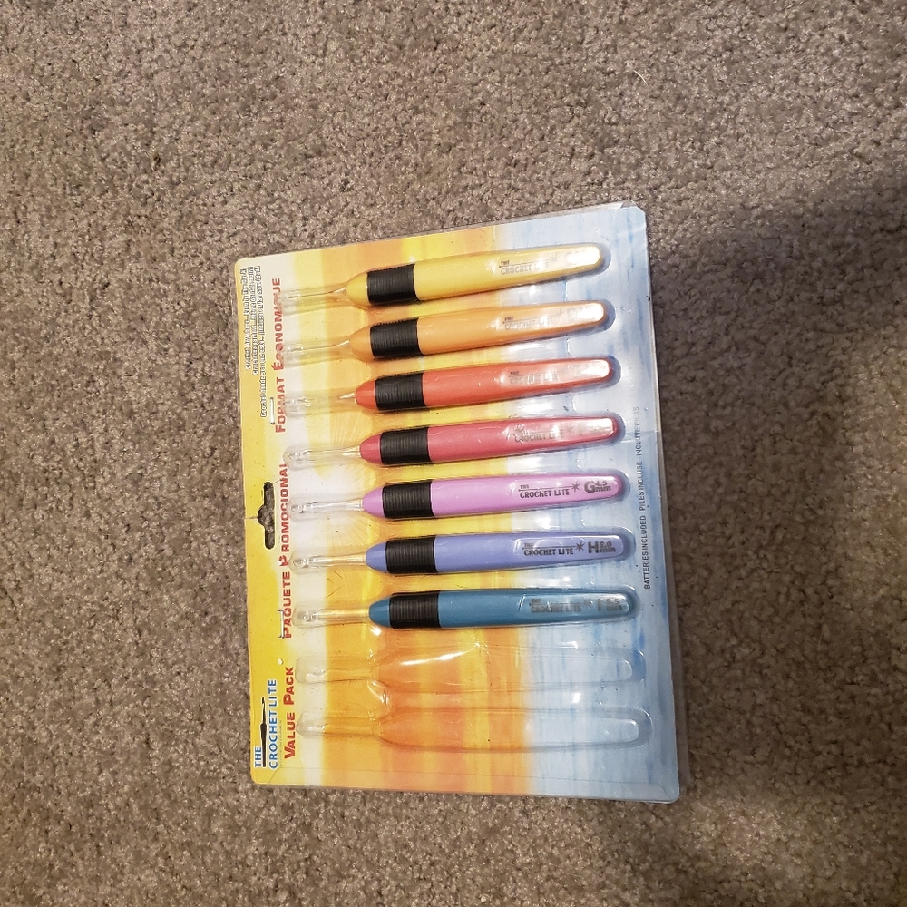 🥰Light Up Crochet Hooks🥰